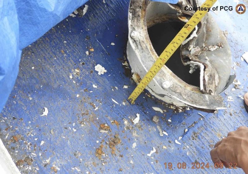 中国和菲律宾19日相互指责对方在南海撞击船只