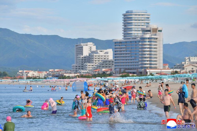 朝鲜元山葛麻海岸旅游区7月1日起向境内民众开放