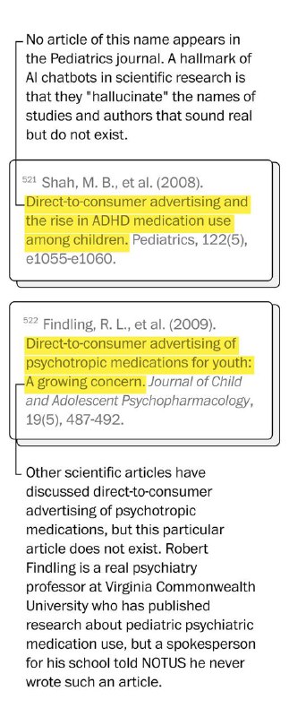 美国卫生与公共服务部的“让美国再次健康”报告有使用AI的迹象