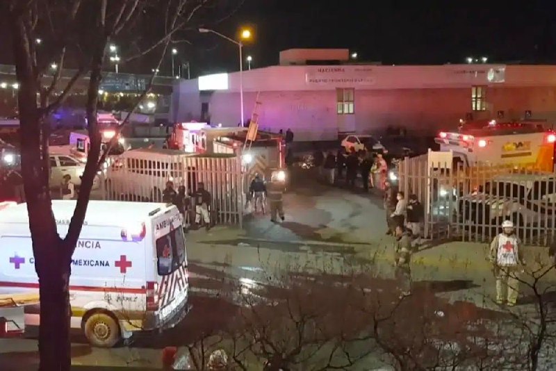 墨西哥北部靠近美国的边境城市华雷斯的一所移民设施发生火灾