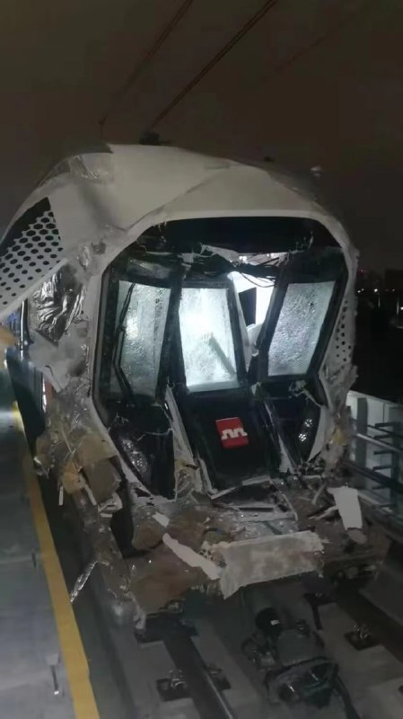 西安地铁10号线试车时，4月18日23