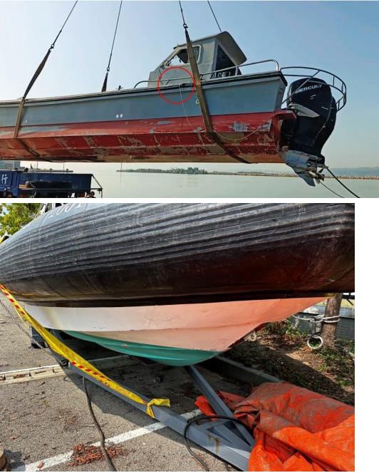 金门地检署8月15日完成侦办0214撞船案，认定海巡艇黄姓艇长、蔡姓驾驶“过失致死”犯罪嫌疑不足，予以不起诉